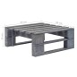 4-tlg. Paletten-Lounge-Set Grau Imprägniertes Kiefernholz 4-tlg. Paletten-Lounge-Set Grau Imprägniertes Kiefernholz