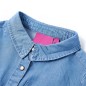 Kinderkleid mit Langen Ärmeln Marineblau und Jeansblau 92 Kinderkleid mit Langen Ärmeln Marineblau und Jeansblau 92