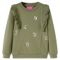 Kinder-Sweatshirt Khaki 92 Kinder-Sweatshirt Khaki 92