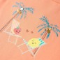 Kinder-T-Shirt Pfirsichfarbe 92 Kinder-T-Shirt Pfirsichfarbe 92