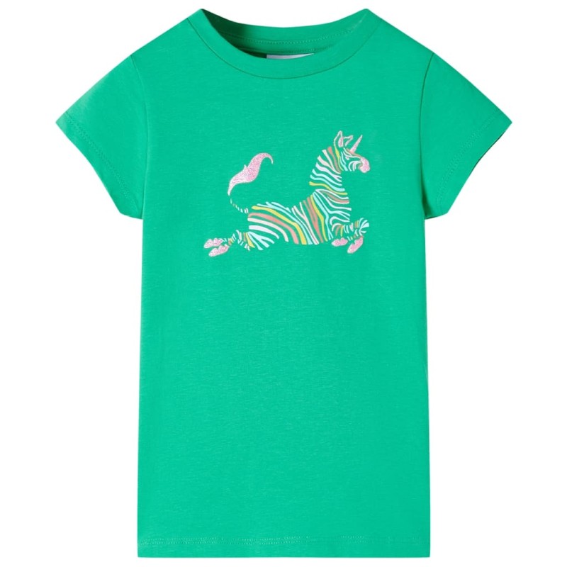 Kinder-T-Shirt Grün 116 Kinder-T-Shirt Grün 116