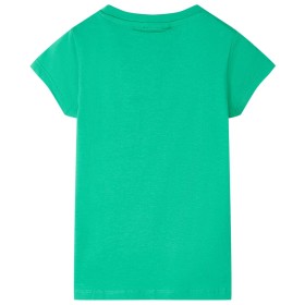 Kinder-T-Shirt Grün 116