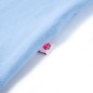 Kinder-T-Shirt mit Rüschenärmeln Hellblau 128 Kinder-T-Shirt mit Rüschenärmeln Hellblau 128