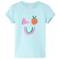 Kinder-T-Shirt Hellblau 128 Kinder-T-Shirt Hellblau 128