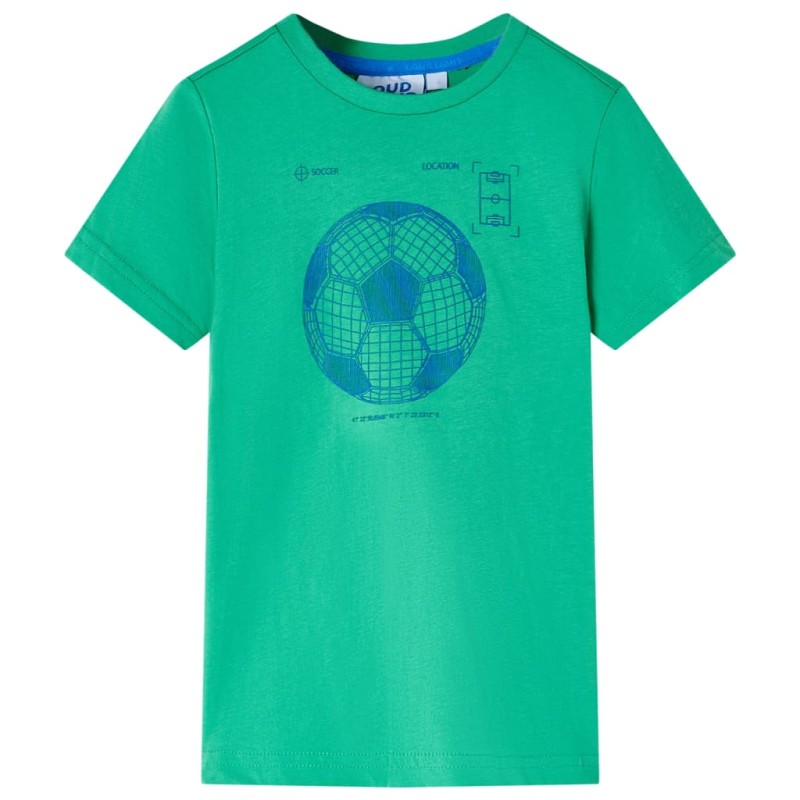 Kinder-T-Shirt Grün 140 Kinder-T-Shirt Grün 140