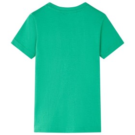 Kinder-T-Shirt Grün 140