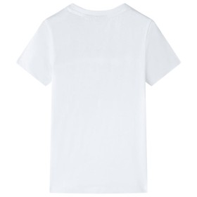 Kinder-T-Shirt Ecru 116