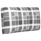 2-Sitzer-Palettensofa mit Kissen Grau Imprägniertes Kiefernholz 2-Sitzer-Palettensofa mit Kissen Grau Imprägniertes Kiefernholz