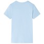 Kinder-T-Shirt Hellblau 140 Kinder-T-Shirt Hellblau 140