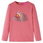 Kinder-Langarmshirt Altrosa 92 Kinder-Langarmshirt Altrosa 92