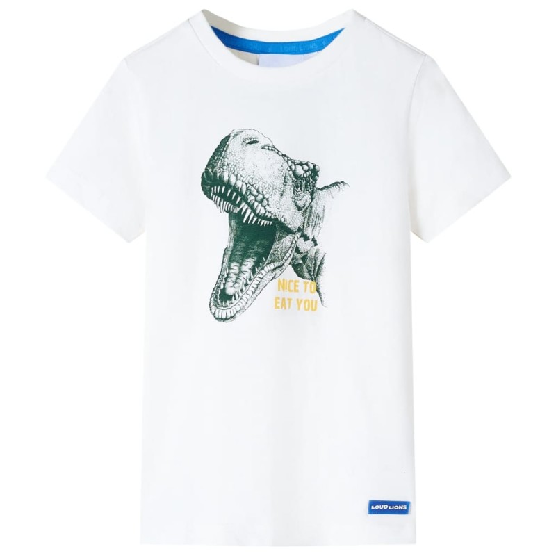 Kinder-T-Shirt Ecru 140 Kinder-T-Shirt Ecru 140