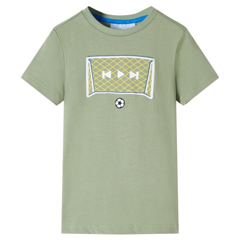 Kinder-T-Shirt Helles Khaki 104 Kinder-T-Shirt Helles Khaki 104