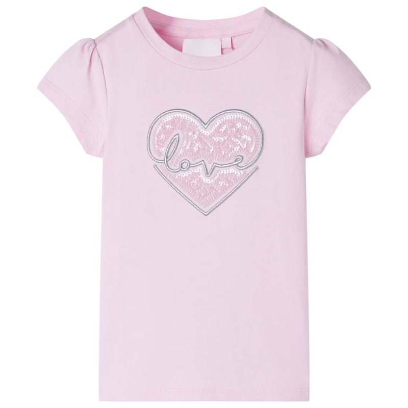 Kinder-T-Shirt Hellrosa 92 Kinder-T-Shirt Hellrosa 92