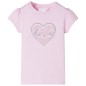 Kinder-T-Shirt Hellrosa 92 Kinder-T-Shirt Hellrosa 92
