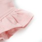Kinder-T-Shirt mit Rüschenärmeln Hellrosa 92 Kinder-T-Shirt mit Rüschenärmeln Hellrosa 92