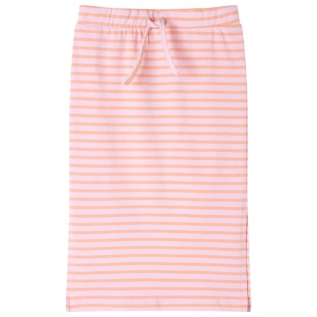 Kinderrock mit Streifen Gerade Rosa 128