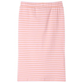 Kinderrock mit Streifen Gerade Rosa 128