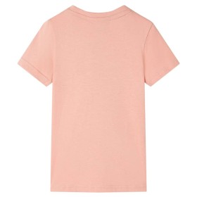 Kinder-T-Shirt Hellorange 140