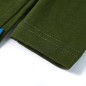 Kinder-Langarmshirt Dunkles Khaki 104 Kinder-Langarmshirt Dunkles Khaki 104