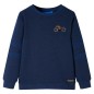 Kinder-Sweatshirt Marineblau Melange 140 Kinder-Sweatshirt Marineblau Melange 140