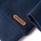 Kinder-Sweatshirt Marineblau Melange 140 Kinder-Sweatshirt Marineblau Melange 140