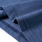 Kinder-Langarmshirt Blau Melange 128 Kinder-Langarmshirt Blau Melange 128