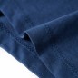 Kinder-T-Shirt Dunkelblau 128 Kinder-T-Shirt Dunkelblau 128
