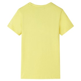 Kinder-T-Shirt Gelb 140