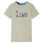 Kinder-T-Shirt Helles Khaki 128 Kinder-T-Shirt Helles Khaki 128