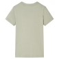 Kinder-T-Shirt Helles Khaki 104 Kinder-T-Shirt Helles Khaki 104