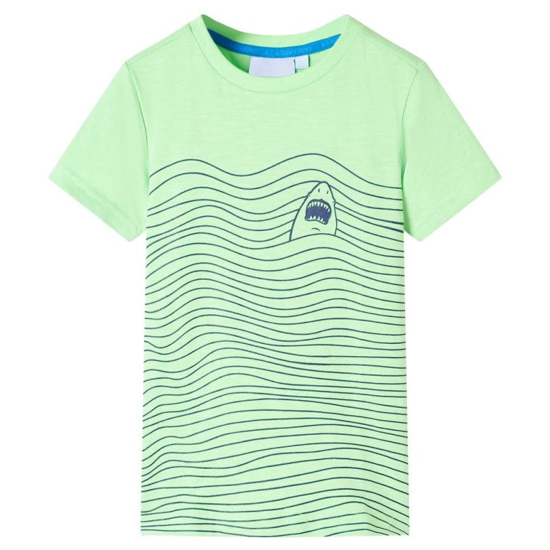 Kinder-T-Shirt Neongrün 140 Kinder-T-Shirt Neongrün 140