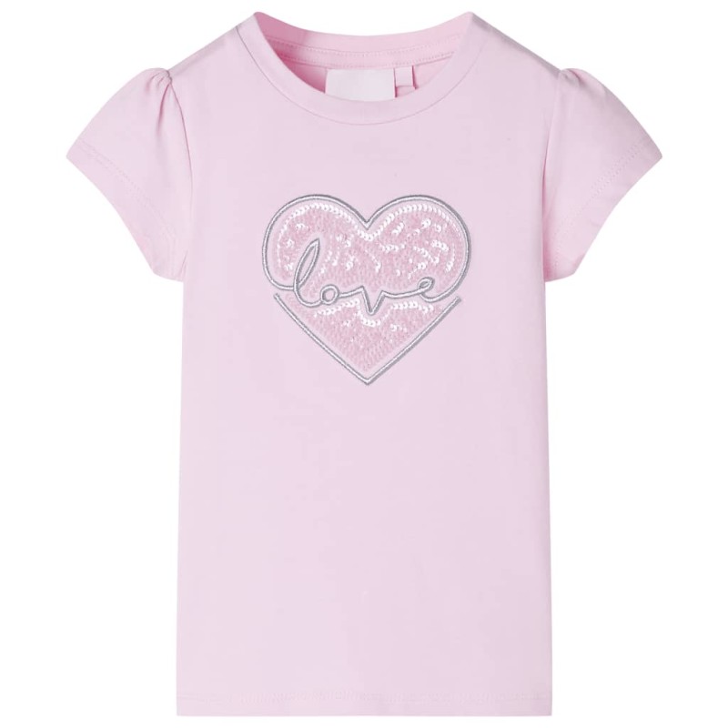 Kinder-T-Shirt Hellrosa 116 Kinder-T-Shirt Hellrosa 116