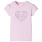 Kinder-T-Shirt Hellrosa 116 Kinder-T-Shirt Hellrosa 116