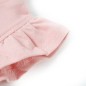 Kinder-T-Shirt mit Rüschenärmeln Hellrosa 116 Kinder-T-Shirt mit Rüschenärmeln Hellrosa 116