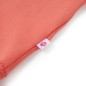 Kinder-T-Shirt mit Rüschenärmeln Korallenrosa 92 Kinder-T-Shirt mit Rüschenärmeln Korallenrosa 92