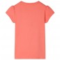 Kinder-T-Shirt mit Flügelärmeln Korallenrosa 104 Kinder-T-Shirt mit Flügelärmeln Korallenrosa 104