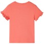 Kinder-Kurzarmshirt Korallenrosa 104 Kinder-Kurzarmshirt Korallenrosa 104