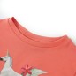 Kinder-Kurzarmshirt Korallenrosa 104 Kinder-Kurzarmshirt Korallenrosa 104