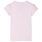 Kinder-T-Shirt mit Flügelärmeln Zartrosa 116 Kinder-T-Shirt mit Flügelärmeln Zartrosa 116