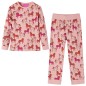 Kinderpyjama mit Langen Ärmeln Hellrosa 128 Kinderpyjama mit Langen Ärmeln Hellrosa 128