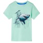 Kinder-T-Shirt Hellgrün 104 Kinder-T-Shirt Hellgrün 104