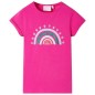 Kinder-T-Shirt Dunkelrosa 128 Kinder-T-Shirt Dunkelrosa 128