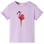 Kinder-T-Shirt Lila 128 Kinder-T-Shirt Lila 128