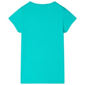 Kinder T-Shirt Minzgrün 116