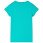 Kinder T-Shirt Minzgrün 116 Kinder T-Shirt Minzgrün 116