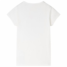 Kinder T-Shirt Ecru 104