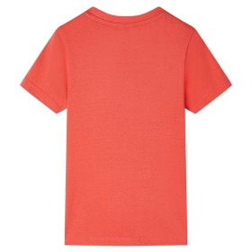 Kinder-T-Shirt Hellrot 104