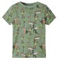 Kinderpyjama mit Kurzen Ärmeln Hellkhaki 104 Kinderpyjama mit Kurzen Ärmeln Hellkhaki 104