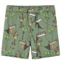Kinderpyjama mit Kurzen Ärmeln Hellkhaki 104 Kinderpyjama mit Kurzen Ärmeln Hellkhaki 104