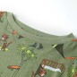 Kinderpyjama mit Kurzen Ärmeln Hellkhaki 104 Kinderpyjama mit Kurzen Ärmeln Hellkhaki 104
